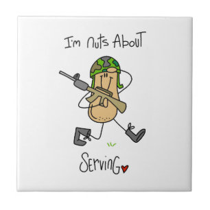 Carreau Fou de Servir T-shirts et Cadeaux