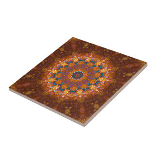Carreau Fou pavez la tuile de mandala de patio