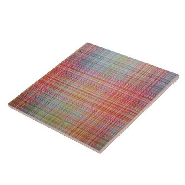 Carreau Fou pour Plaid (Côté)