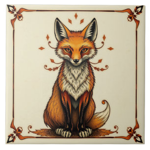 Carreau Fox - Arts Et Artisanat Carrelage Céramique