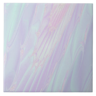 Carreau Fractale en pastel de motif - la mer Shell