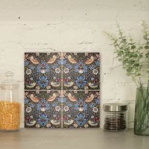 Carreau Fraise Thief Oiseaux William Morris