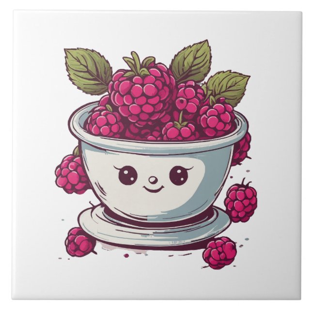 CARREAU FRAMBOISE MIGNONNE (Devant)