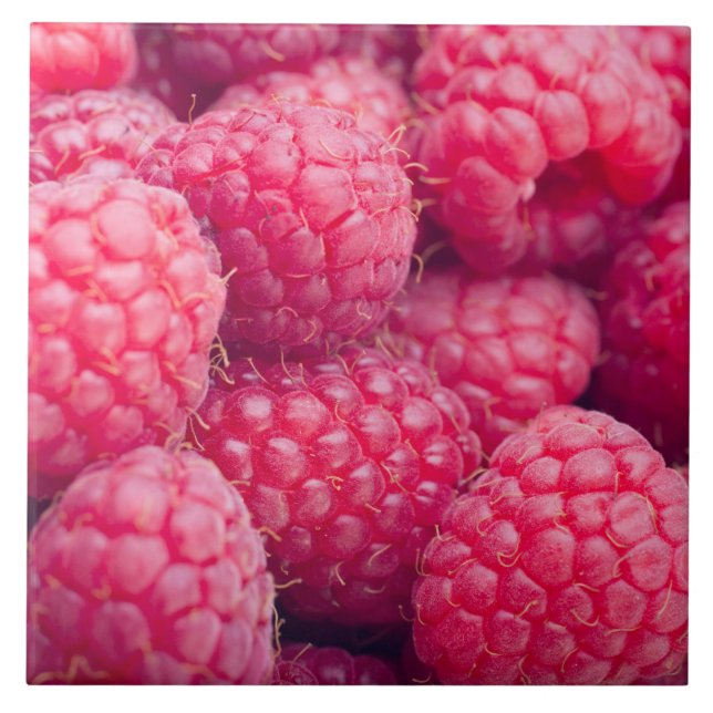 Carreau Framboises fraîches (Devant)