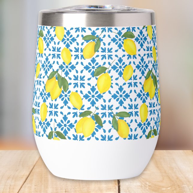 Carreau français de style provençal bleu motif cit (Créateur téléchargé)