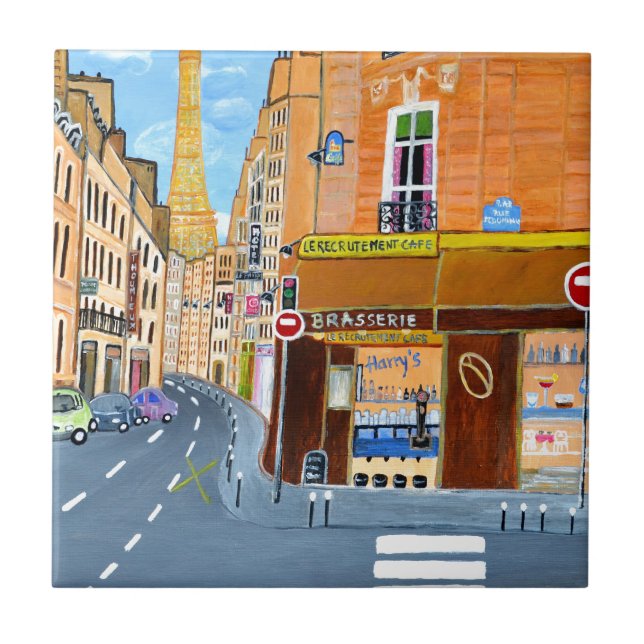 Carreau France, Paris, Rue Dominique (Devant)