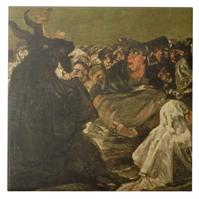 Carreau Francisco Jose de Goya y Lucientes | les sorcières (Devant)