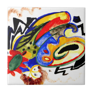 Carreau Franz Marc - Motif Abstrait 1