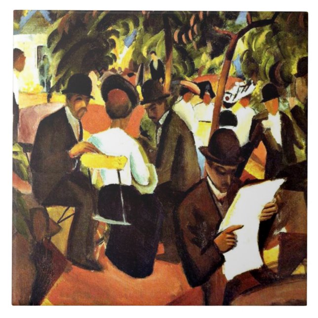 Carreau Franz Marc - Restaurant jardin (Devant)