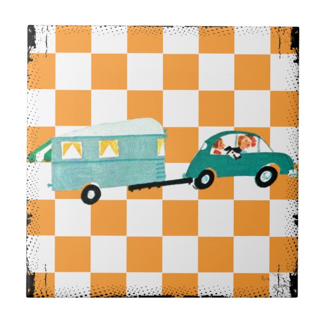 Carreau Frapper la route ouverte 1 (Devant)