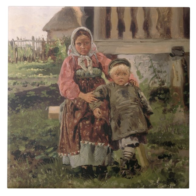 Carreau Frère et soeur, 1880 (Devant)