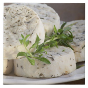 Carreau fromage de chèvre français - chevre - aux herbes s