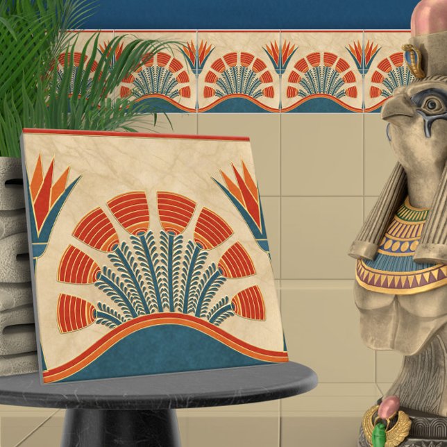 Carreau Frontière Art déco égyptienne (Créateur téléchargé)