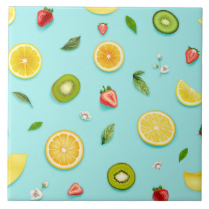 Carreau Fruits mélangés
