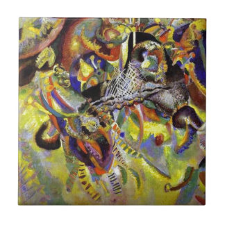 Carreau Fugue peinture Abstraite par Kandinsky