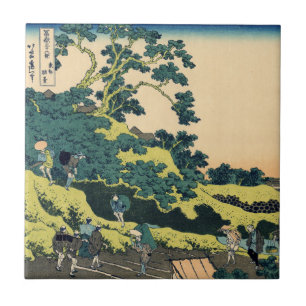 Carreau Fuji de passage de Mishima