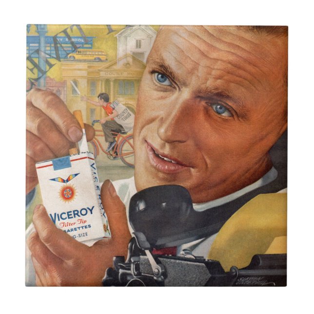Carreau fumeur beau Viceroy (Devant)