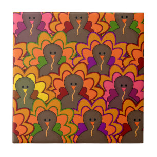 Carreau Fun Colorful Thanksgiving