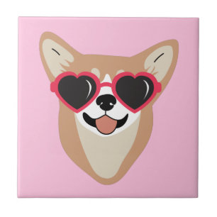 Carreau Funny Pembroke Welsh Corgi