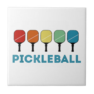 Carreau Funny Pickleball Retro Vintage