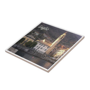 Carreau GAL055 LAGLIO, Lac de Côme, Italie,