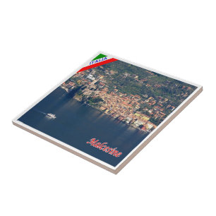 Carreau GAL084 MALCESINE, Lac de Garde, Italie,