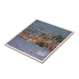 Carreau GAL103 Lac de Garde de SALO, Italie,