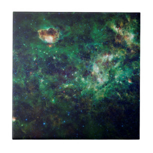 Carreau galaxie Voie lactée Espace cosmique