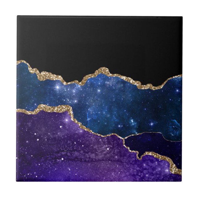 Carreau Galaxy Agate Série Design 1   (Devant)