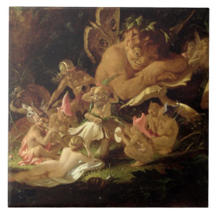 Carreau Galet et fées, 'de Dream d'une nuit d'été