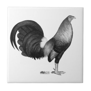 Carreau Gamecock Red Hatch