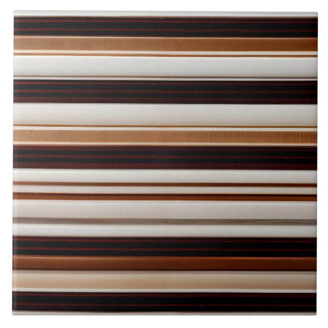 Carreau Gamme de textiles Brown blanc de luxe tendance (Devant)