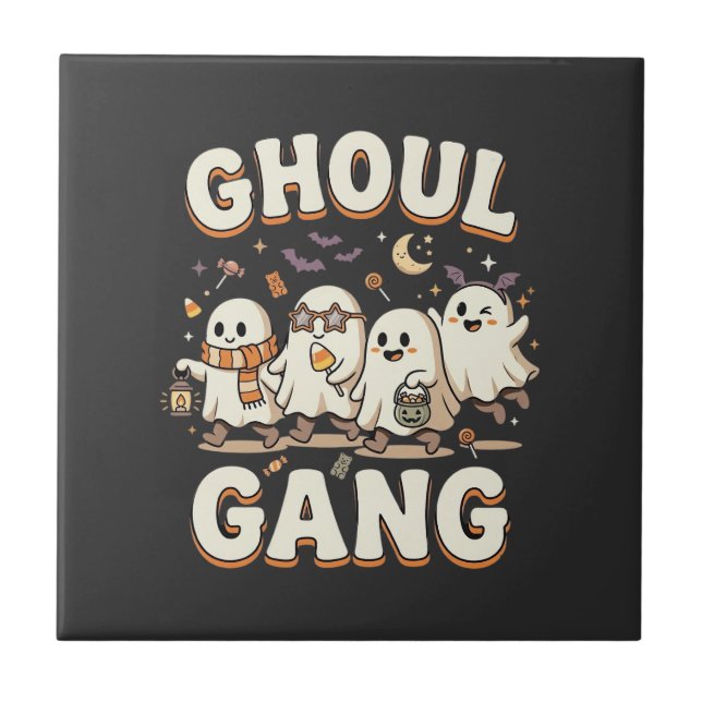 Carreau Gang des goules d'Halloween (Devant)