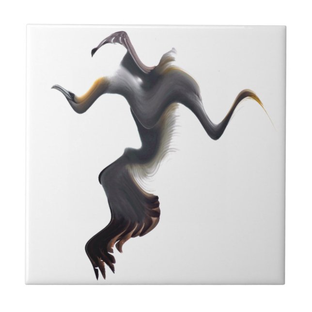 Carreau Gannets-Oiseau de mer Abstrait (Devant)