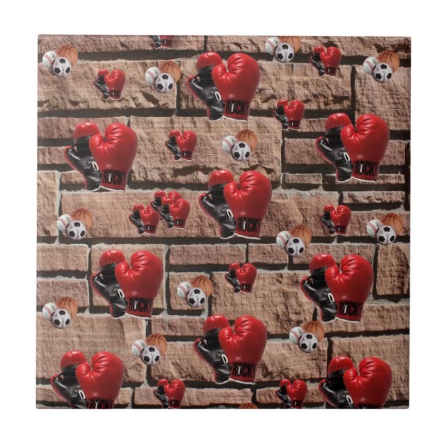 Carreau Gants de boîte en céramique (Devant)