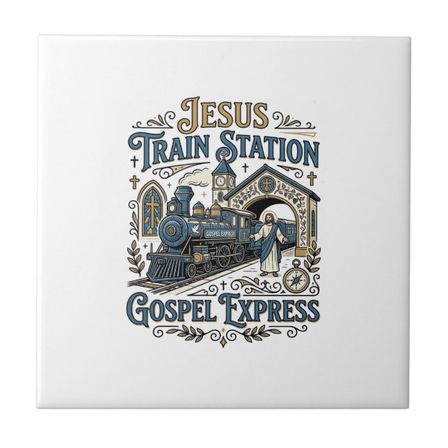 Carreau Gare de train Jésus Gospel Express Gare de train J (Devant)