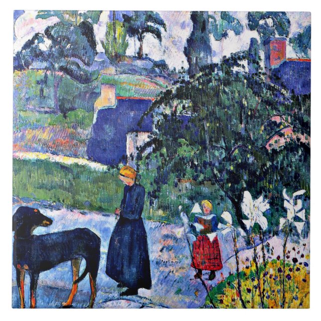 Carreau Gauguin - Parmi les Lilies (Devant)