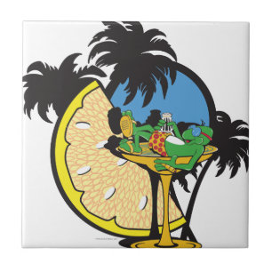 Carreau Gecko de vacances tropicales