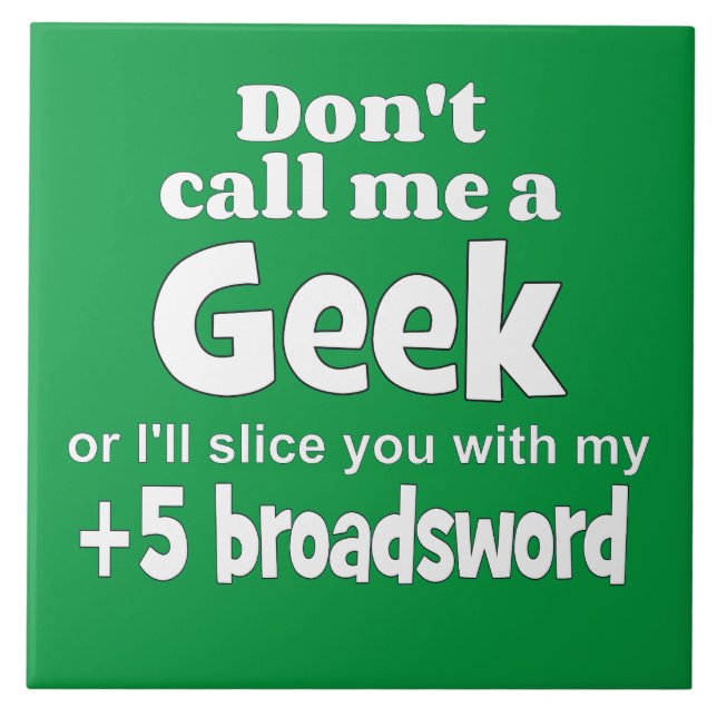 Carreau Geek (Devant)