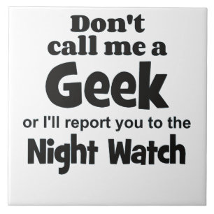 Carreau Geek Night Watch bf
