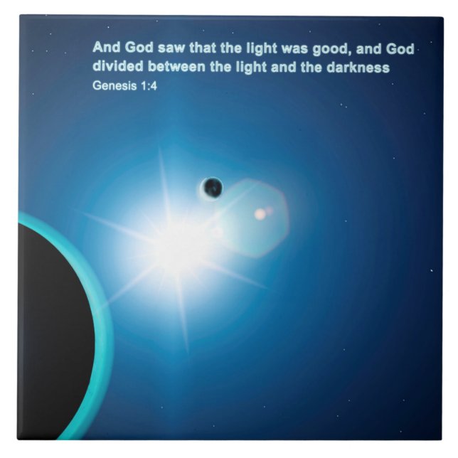 Carreau Genèse - Lumière Et Ténèbres (Devant)