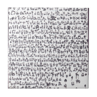 Carreau Génome 001 de robot