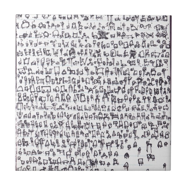 Carreau Génome 001 de robot (Devant)