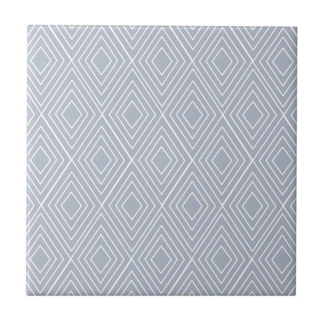 Carreau Geometric Diamond decorative tile (Devant)