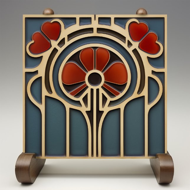 Carreau Géométrique Floral Harmony (Créateur téléchargé)