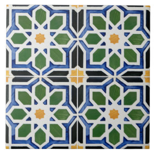 Carreau Géométrique Interlocking Espagnol