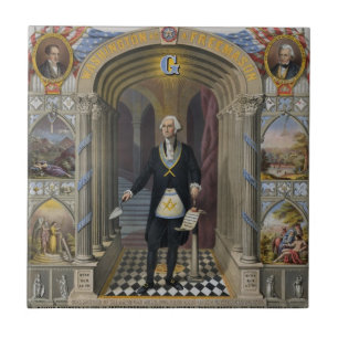 Carreau George Washington, le maçon II