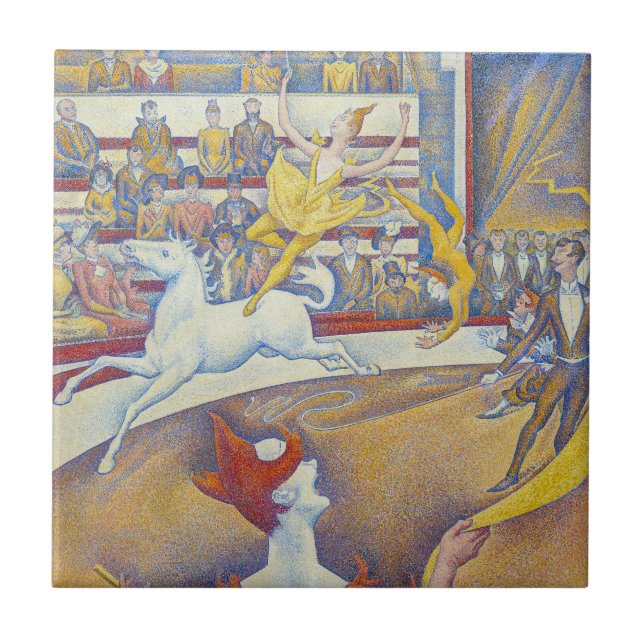 Carreau Georges Seurat - Le Cirque (Devant)
