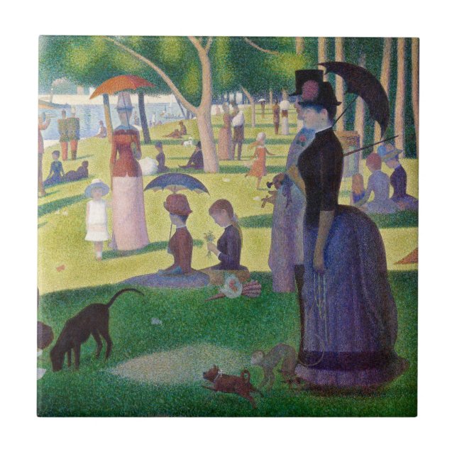 Carreau Georges Seurat - Un dimanche sur La Grande Jatte (Devant)
