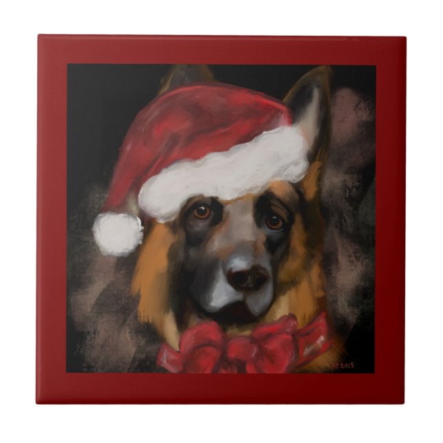 Carreau German Shepherd  (Devant)